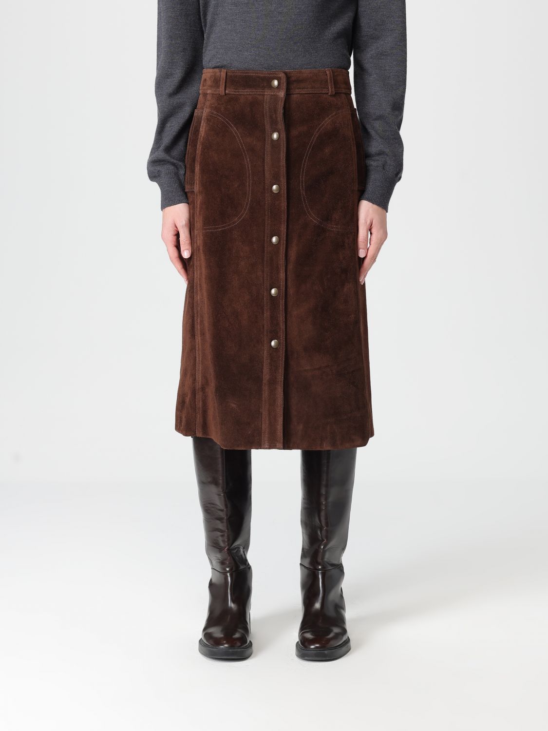 Skirt ARMA Woman color Brown