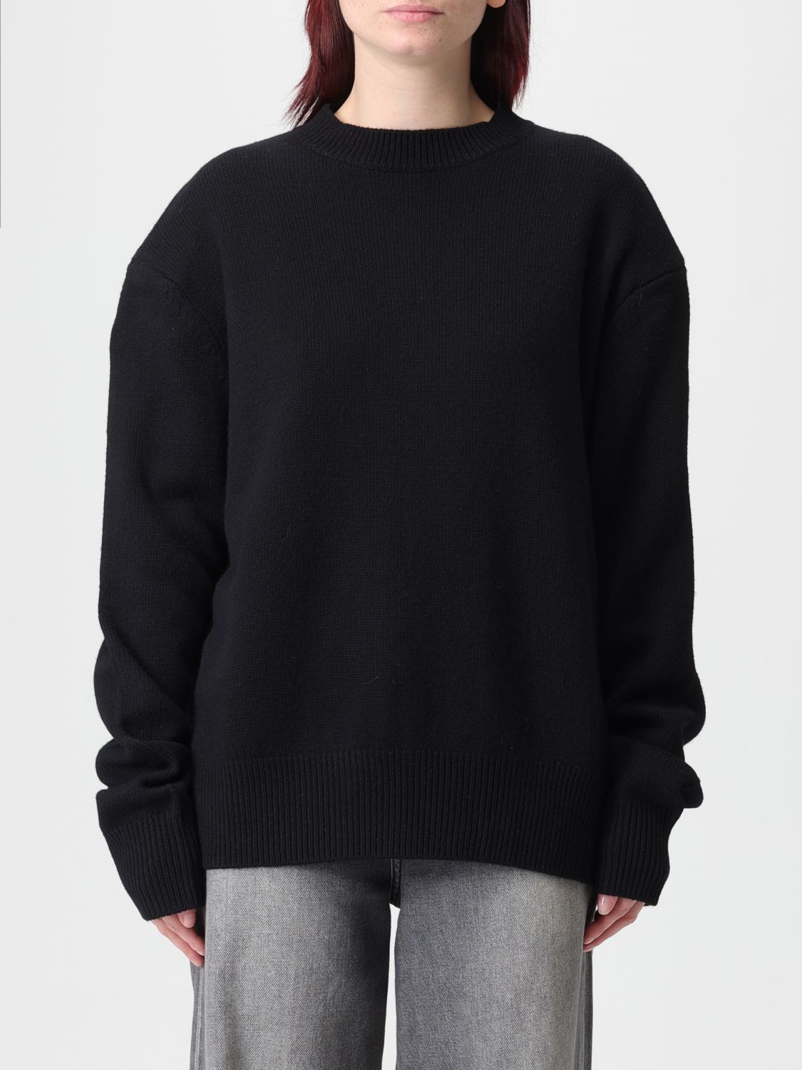 The Frankie Shop Sweatshirt Woman  In Black