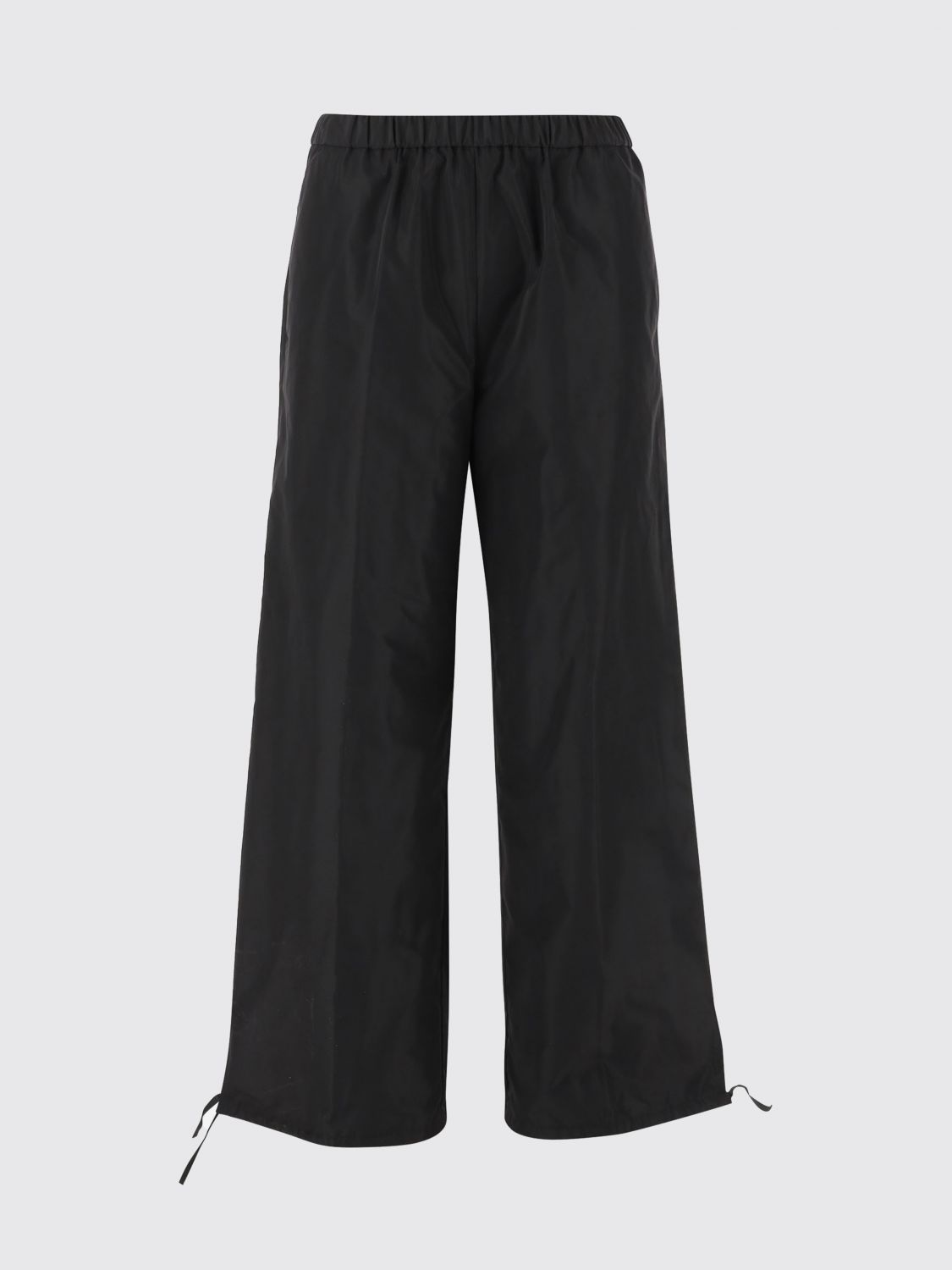 Aspesi Wool Pants In Black