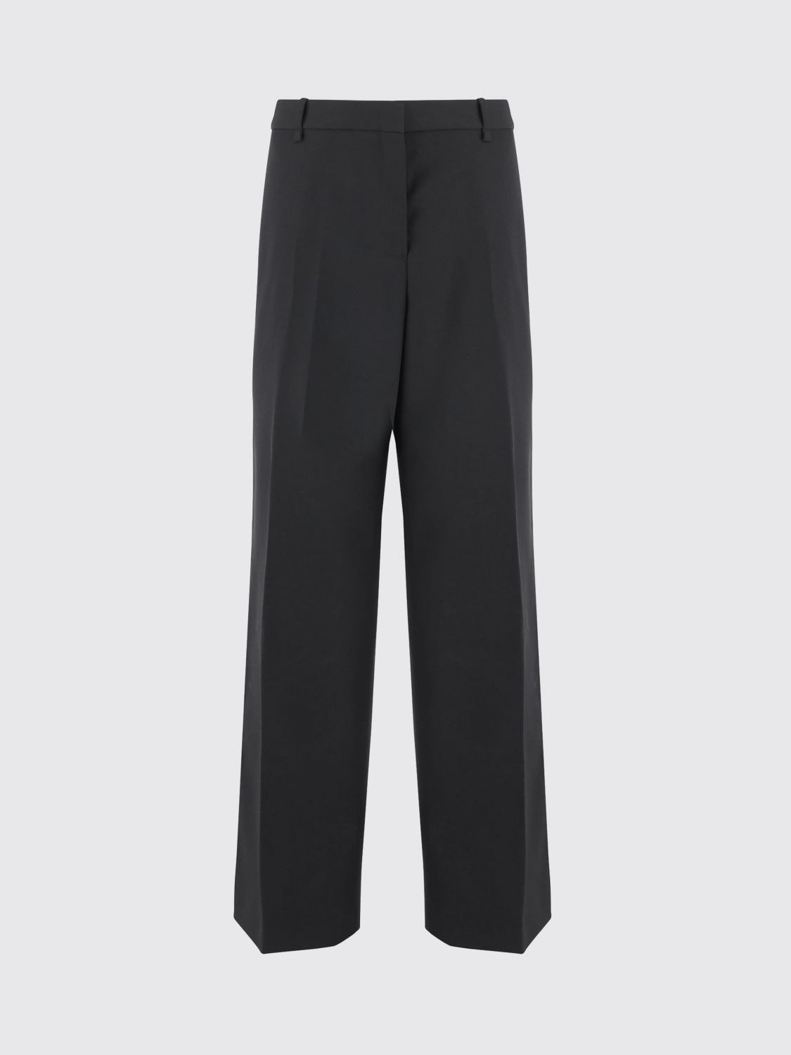 Jil Sander Wool Trousers In Black
