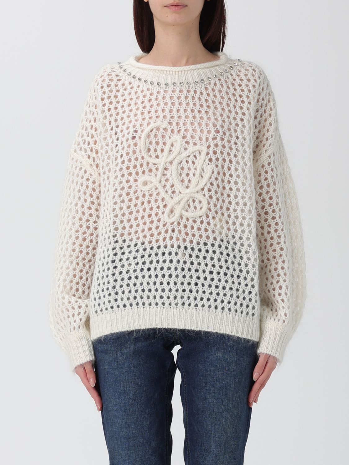 Liu •jo Sweater Liu Jo Woman Color White