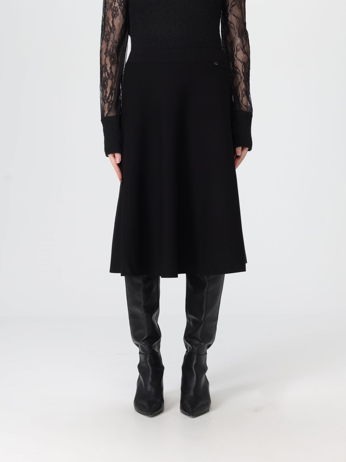 Liu •jo Skirt Liu Jo Woman Color Black In Black