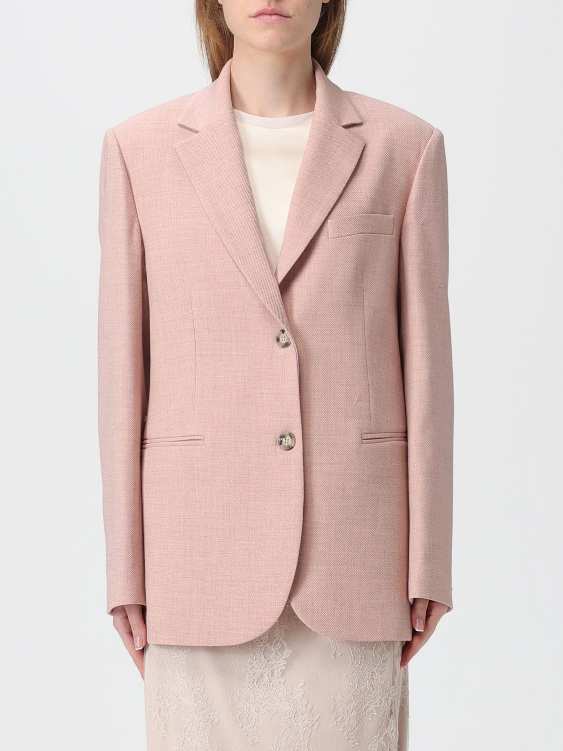 Liu •jo Blazer - Color Carne Y Neutral In Pink