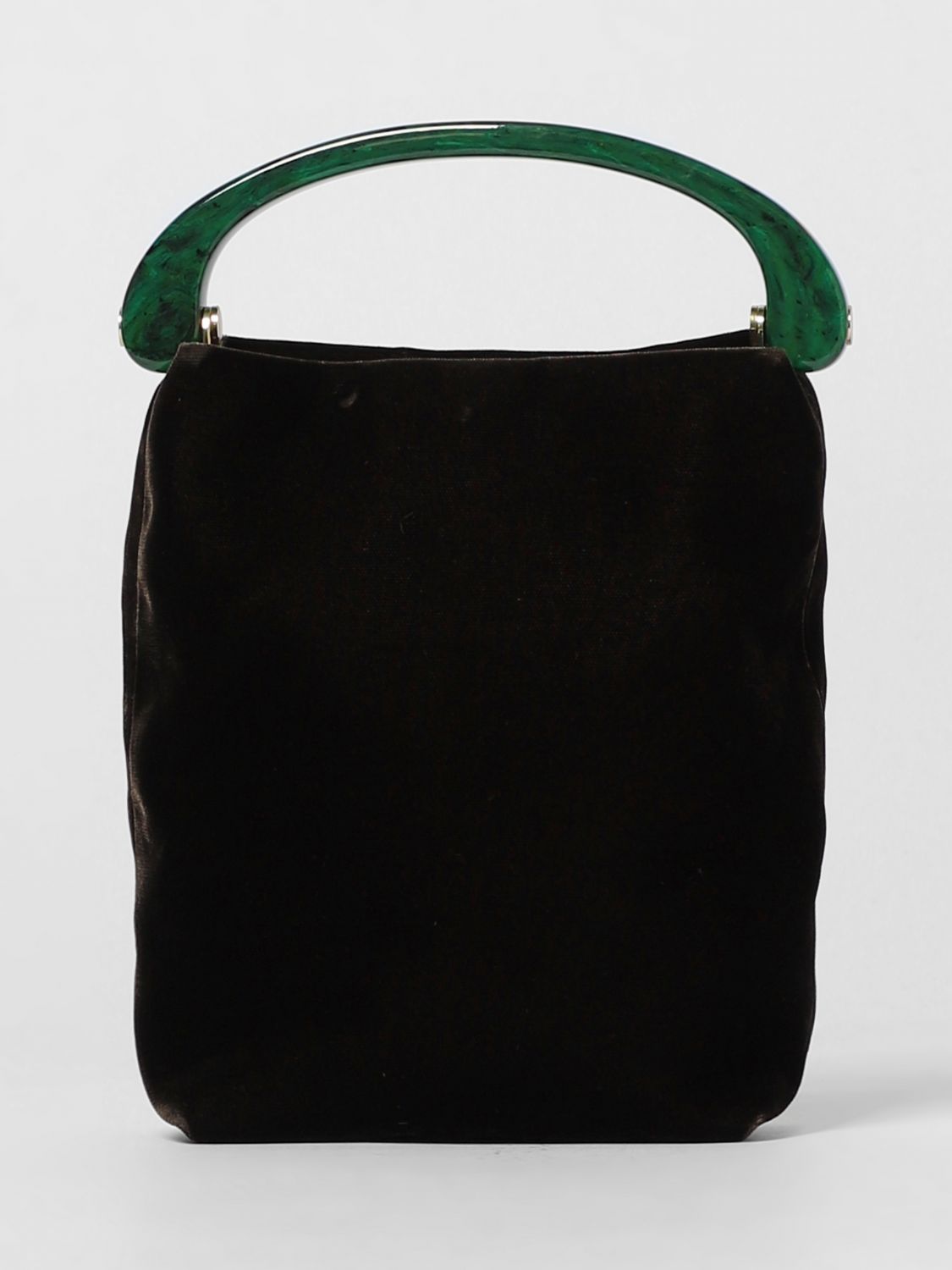 Dries Van Noten Shoulder Bag Woman Color Brown In Black