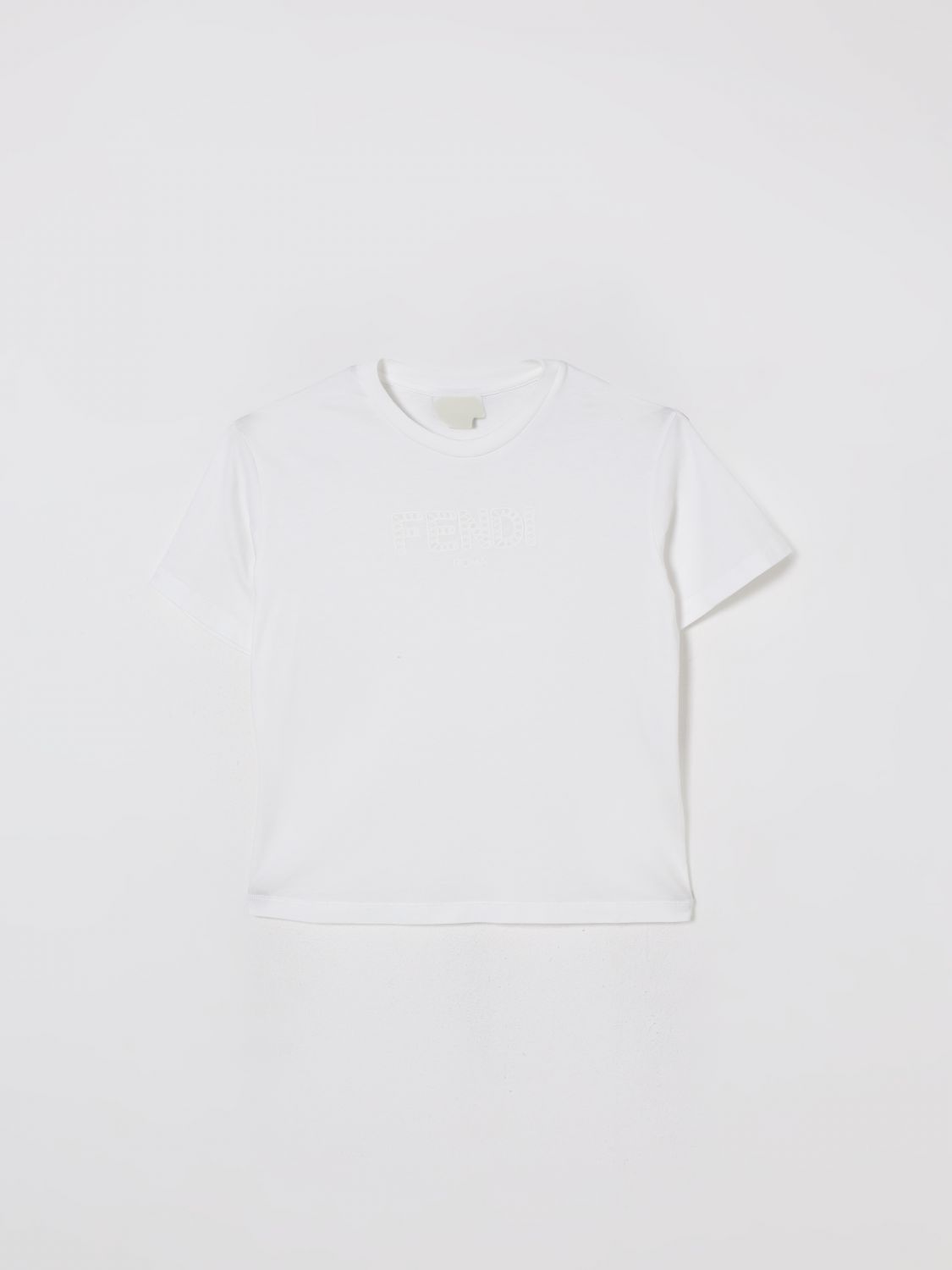 FENDI T-shirt in cotone basic