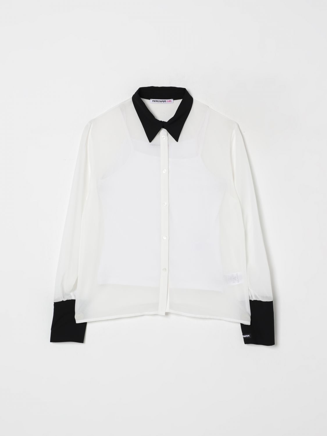 PATRIZIA PEPE Bluse Kinder Farbe Weiß