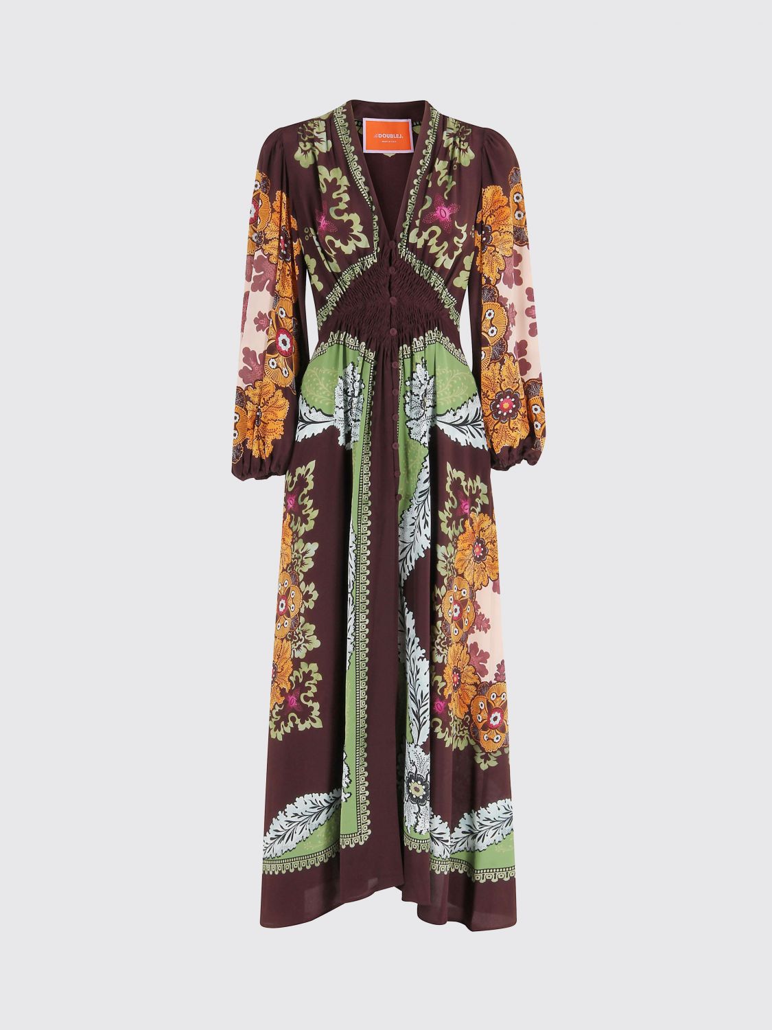 La Doublej Dress  Woman Color Burgundy In Burgundy