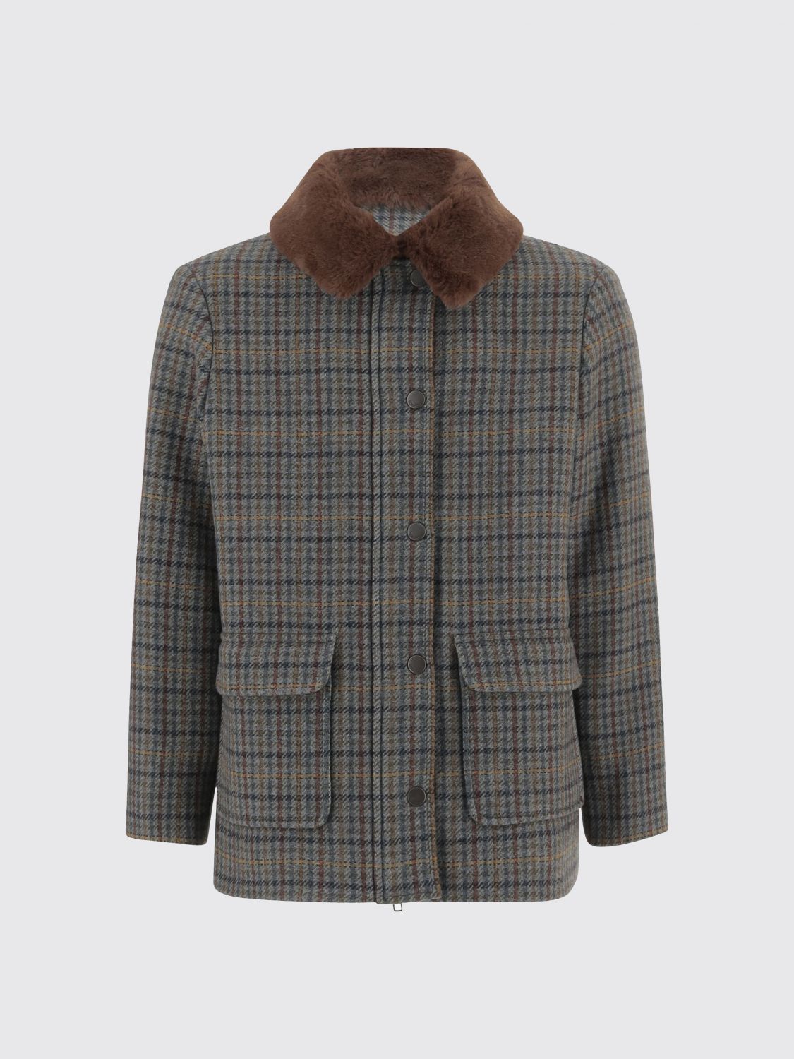 Bonpoint Manteau Joao In Gray