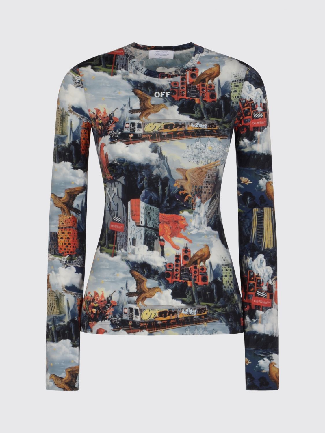 Off-white Top  Woman Color Multicolor