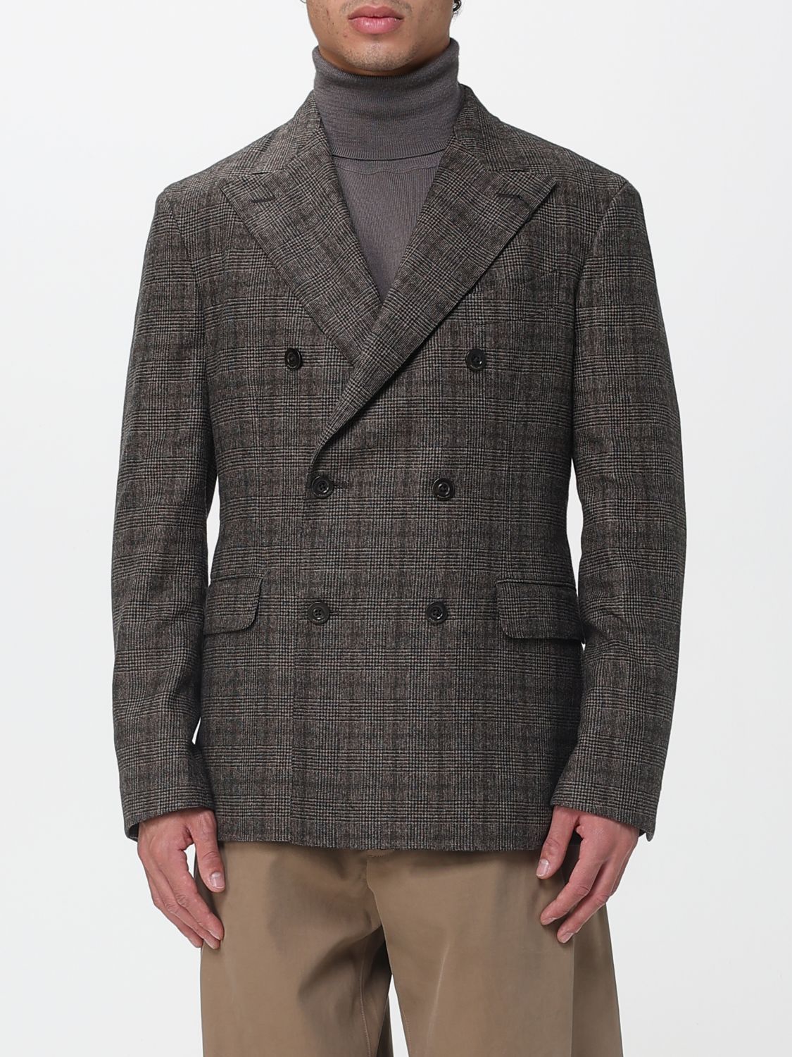 Boglioli Jacket  Men Color Brown In Gray