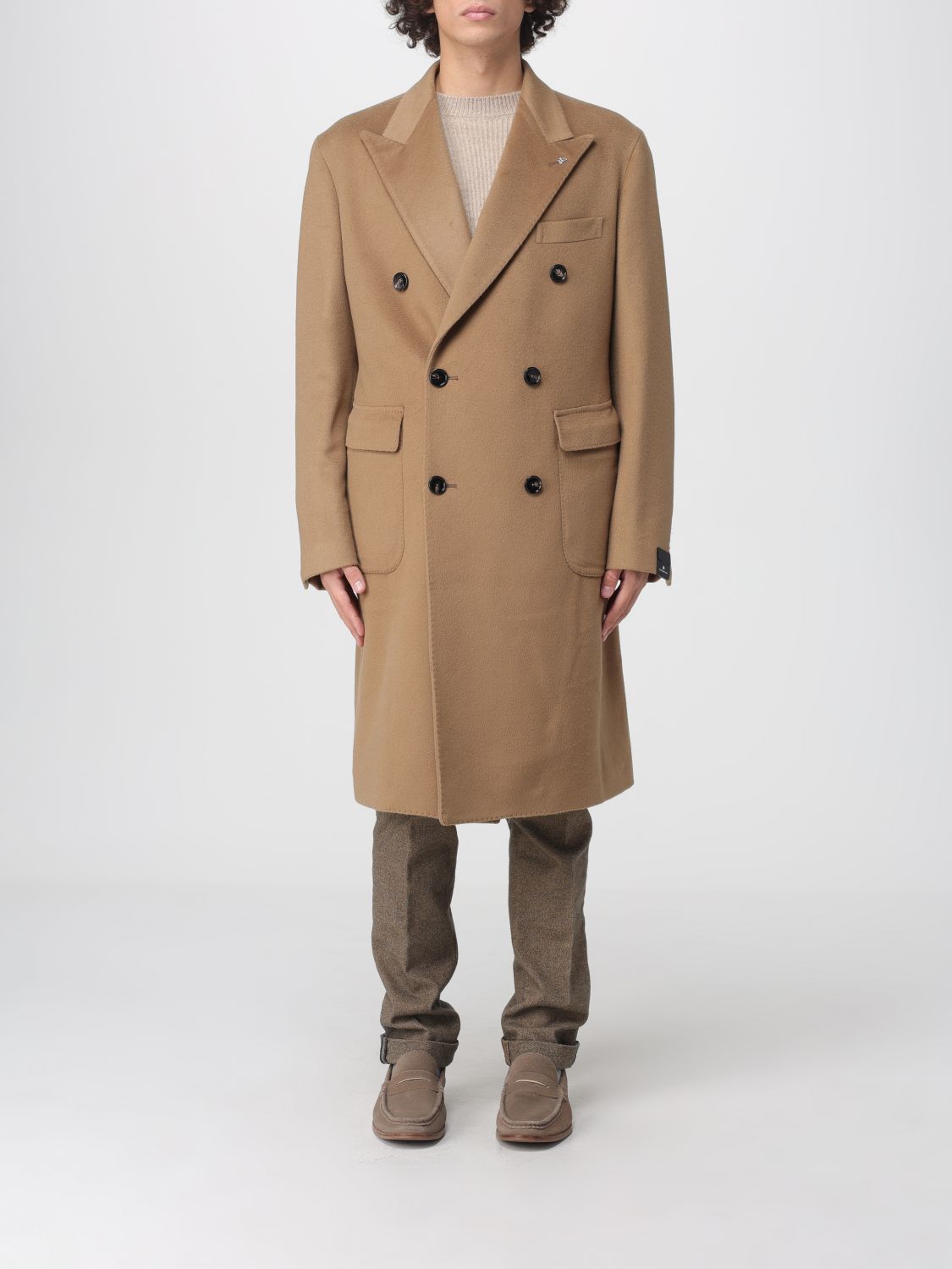 Tagliatore Coats Brown In Brown