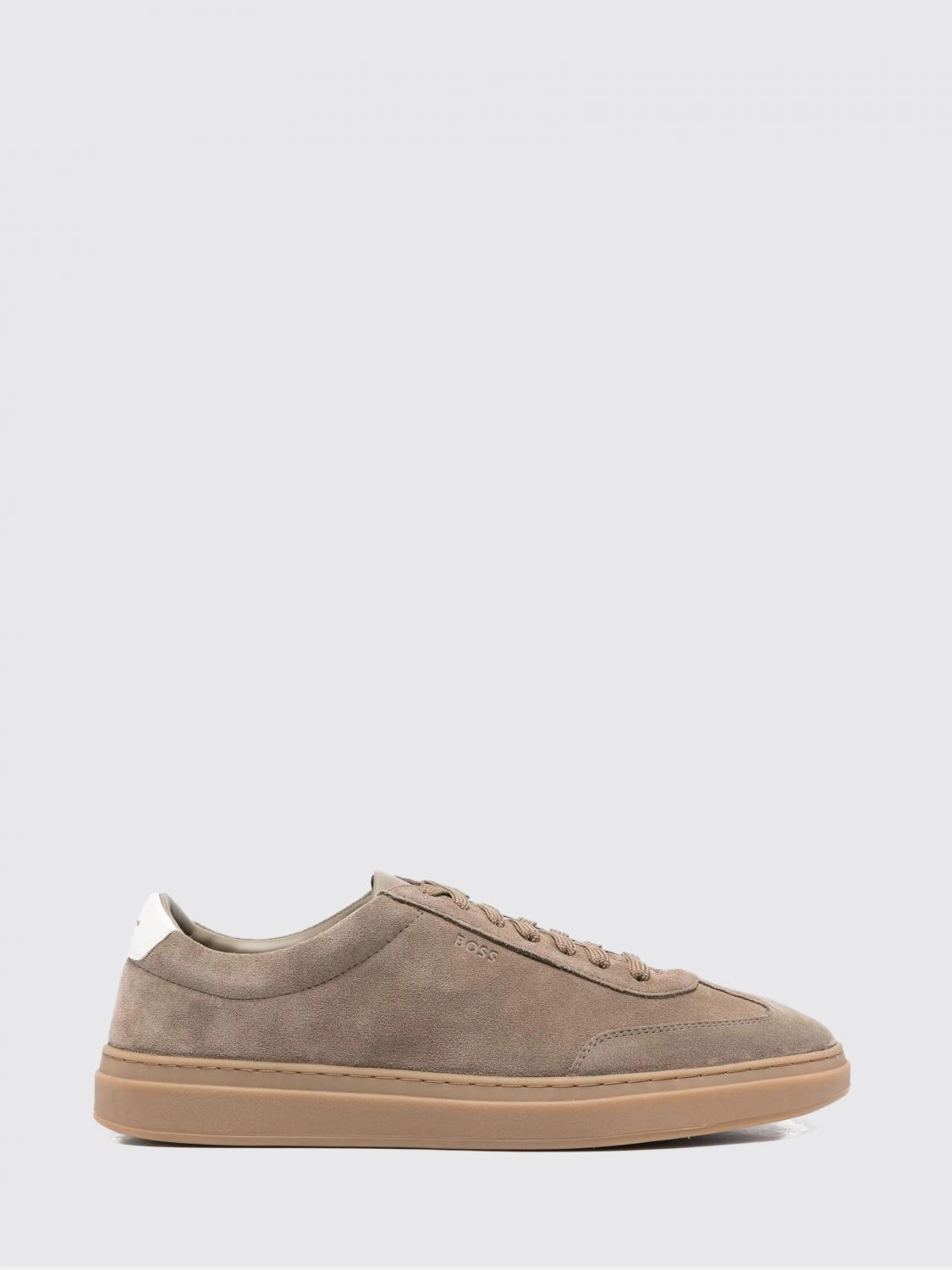 Hugo Boss Sneakers Boss Men Color Brown In Brown