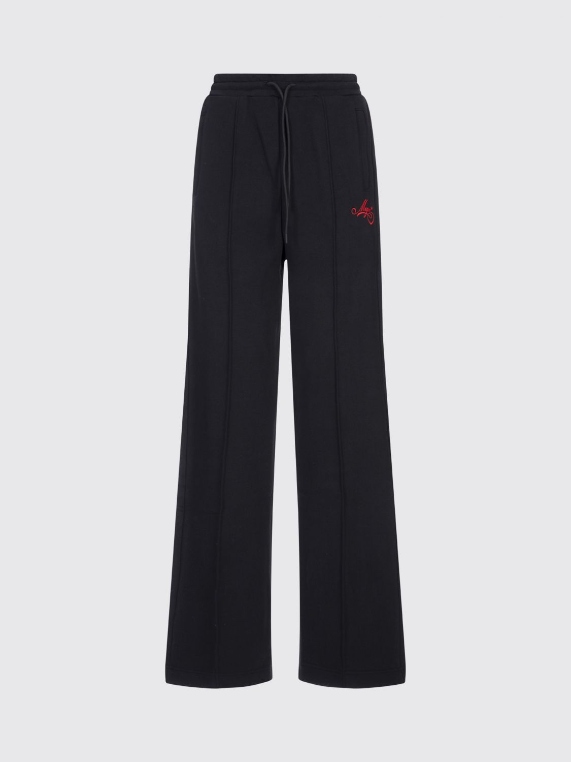 Msgm Pants  Woman Color Black In Black
