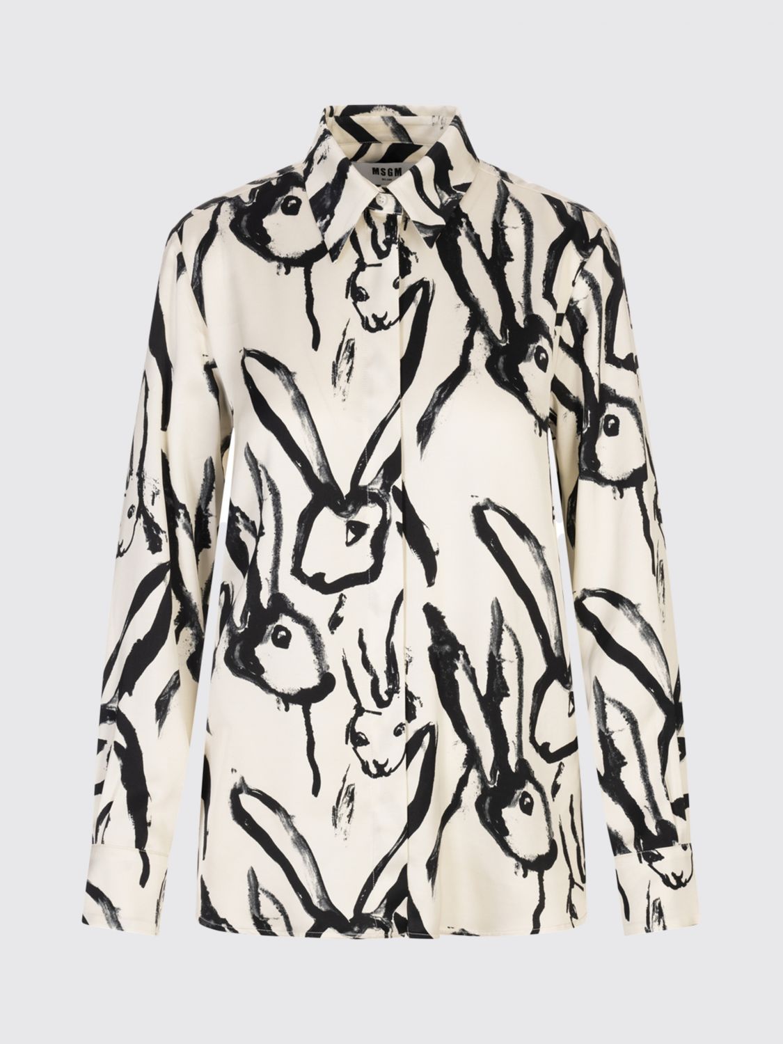 Msgm Sweater  Woman Color White In White