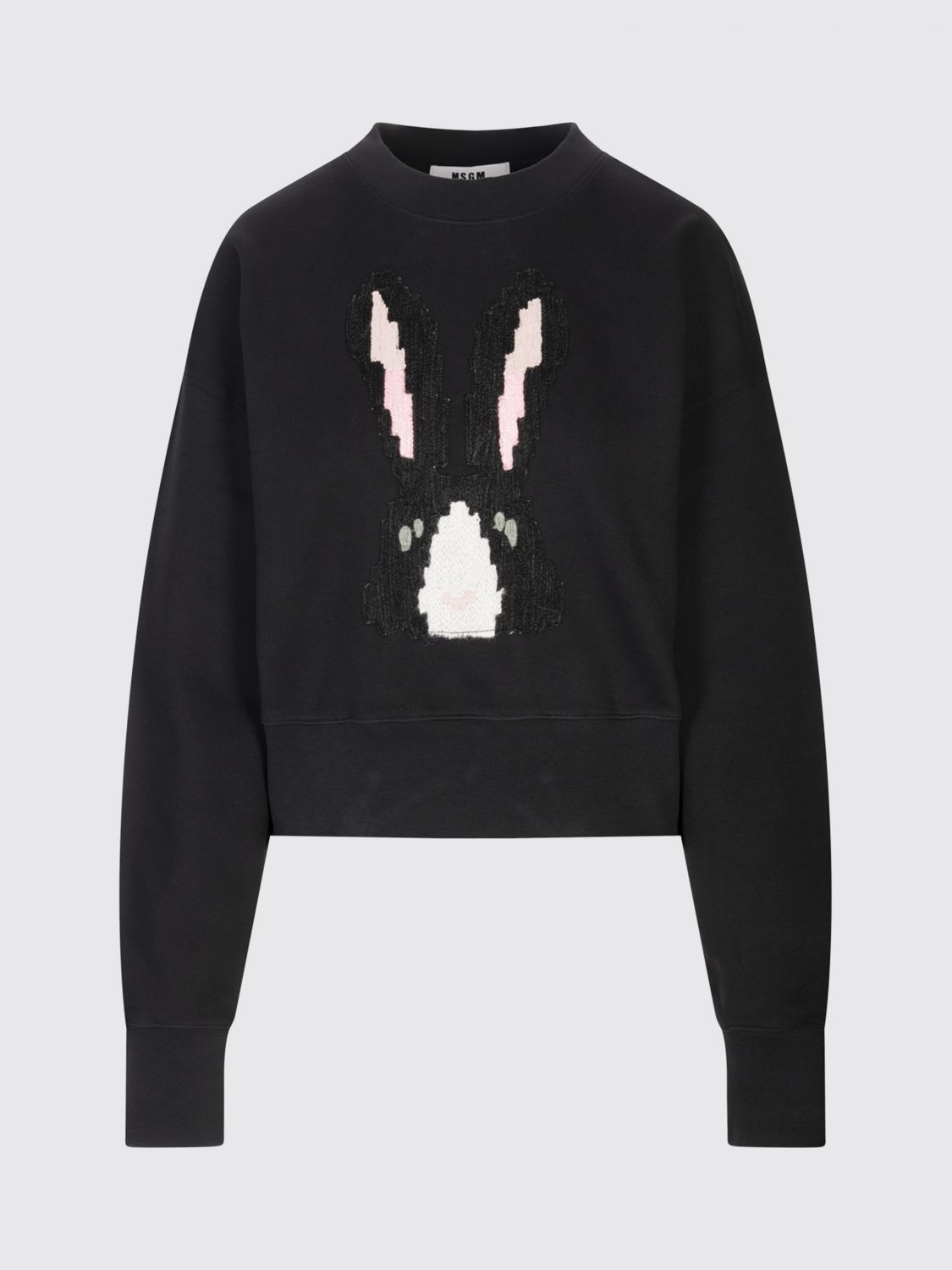 Msgm Sweater  Woman Color Black In Black
