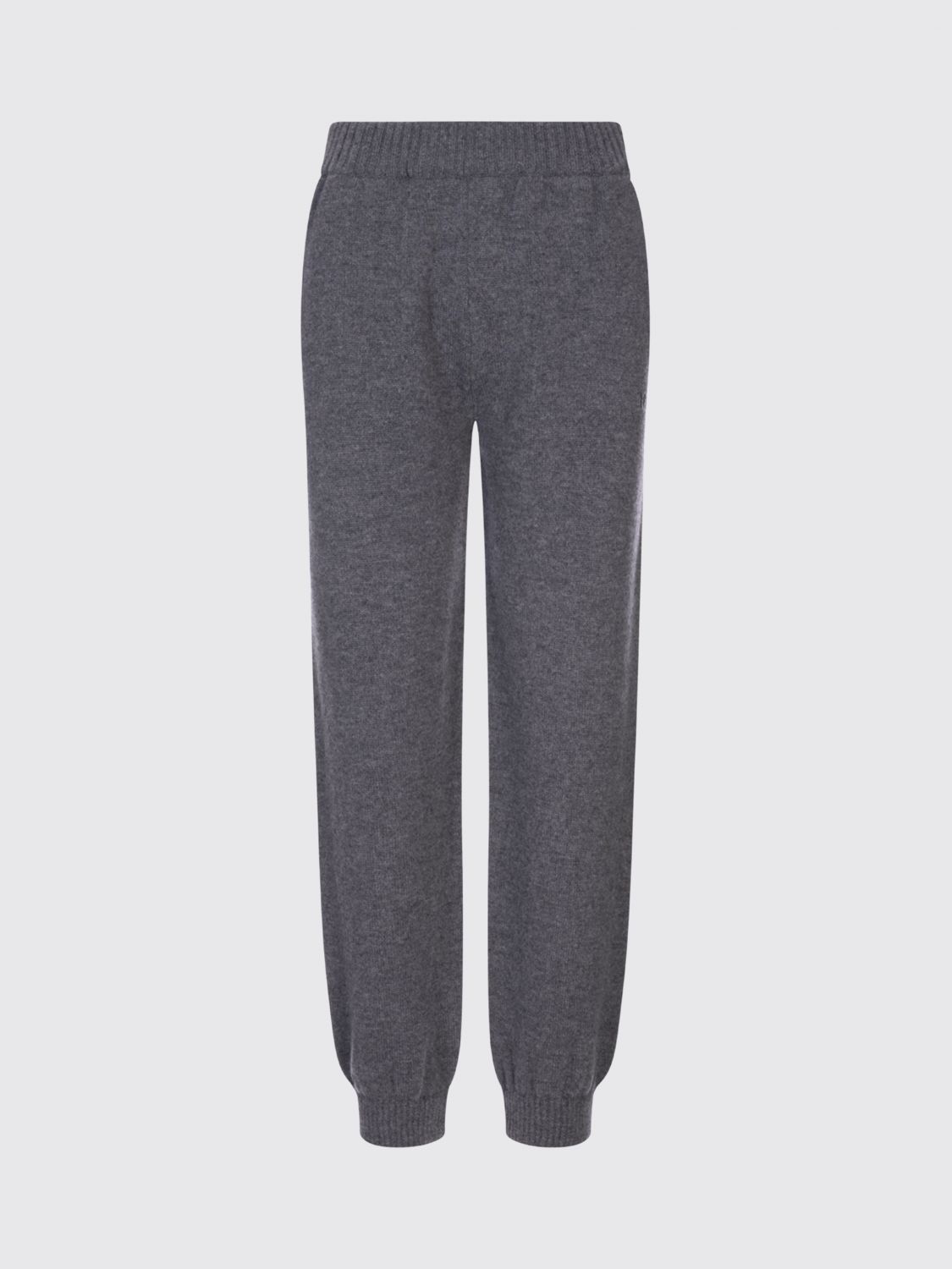 Msgm Pants  Woman Color Grey In Black
