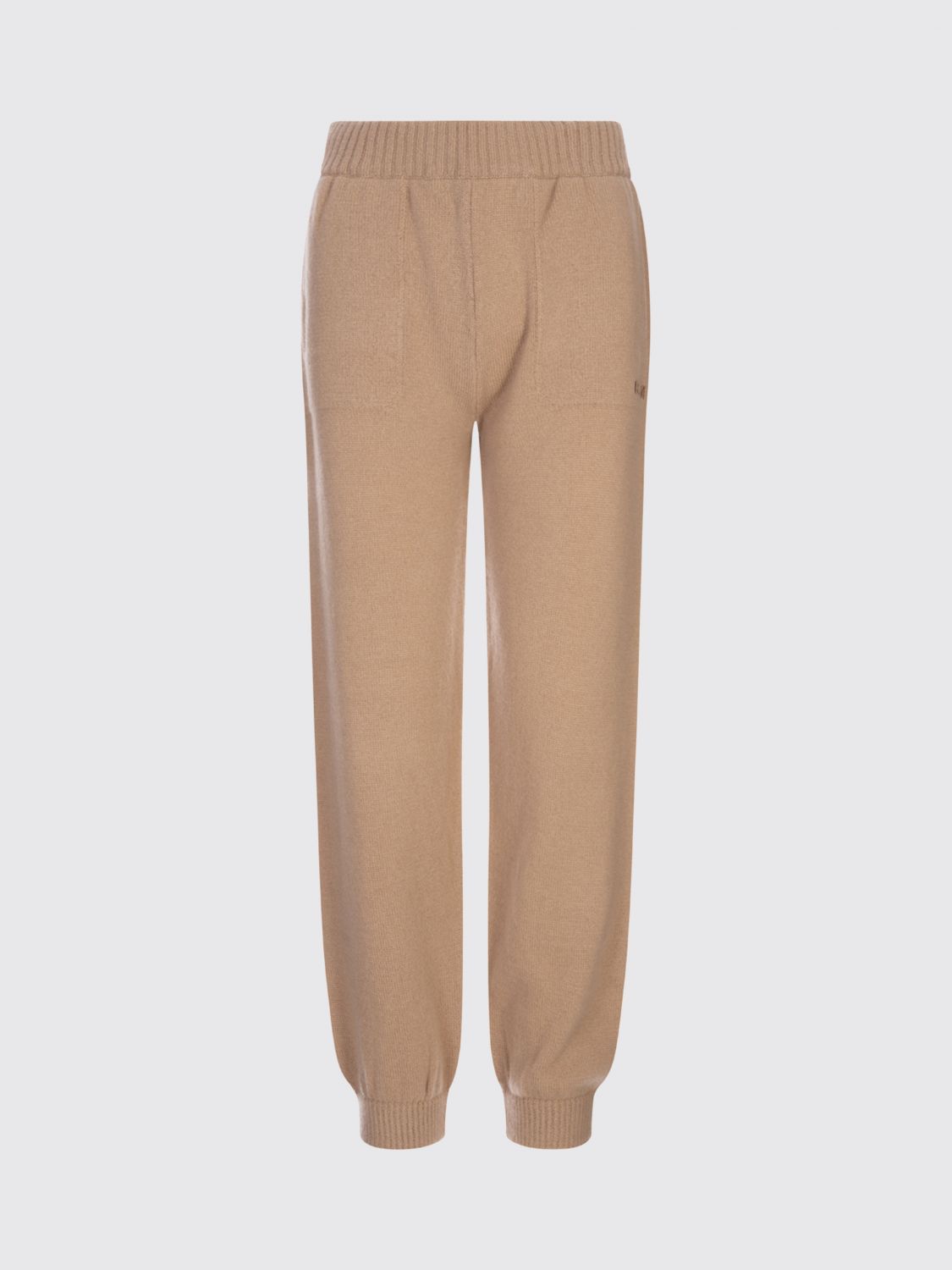 Msgm Pants  Woman Color Brown In Brown