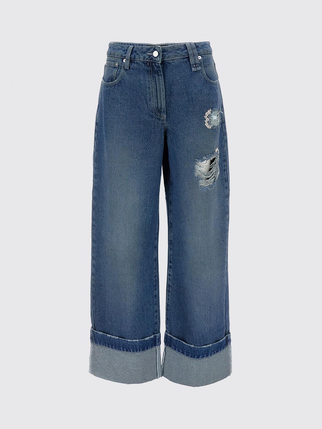 Simone Rocha Jeans  Woman Color Blue