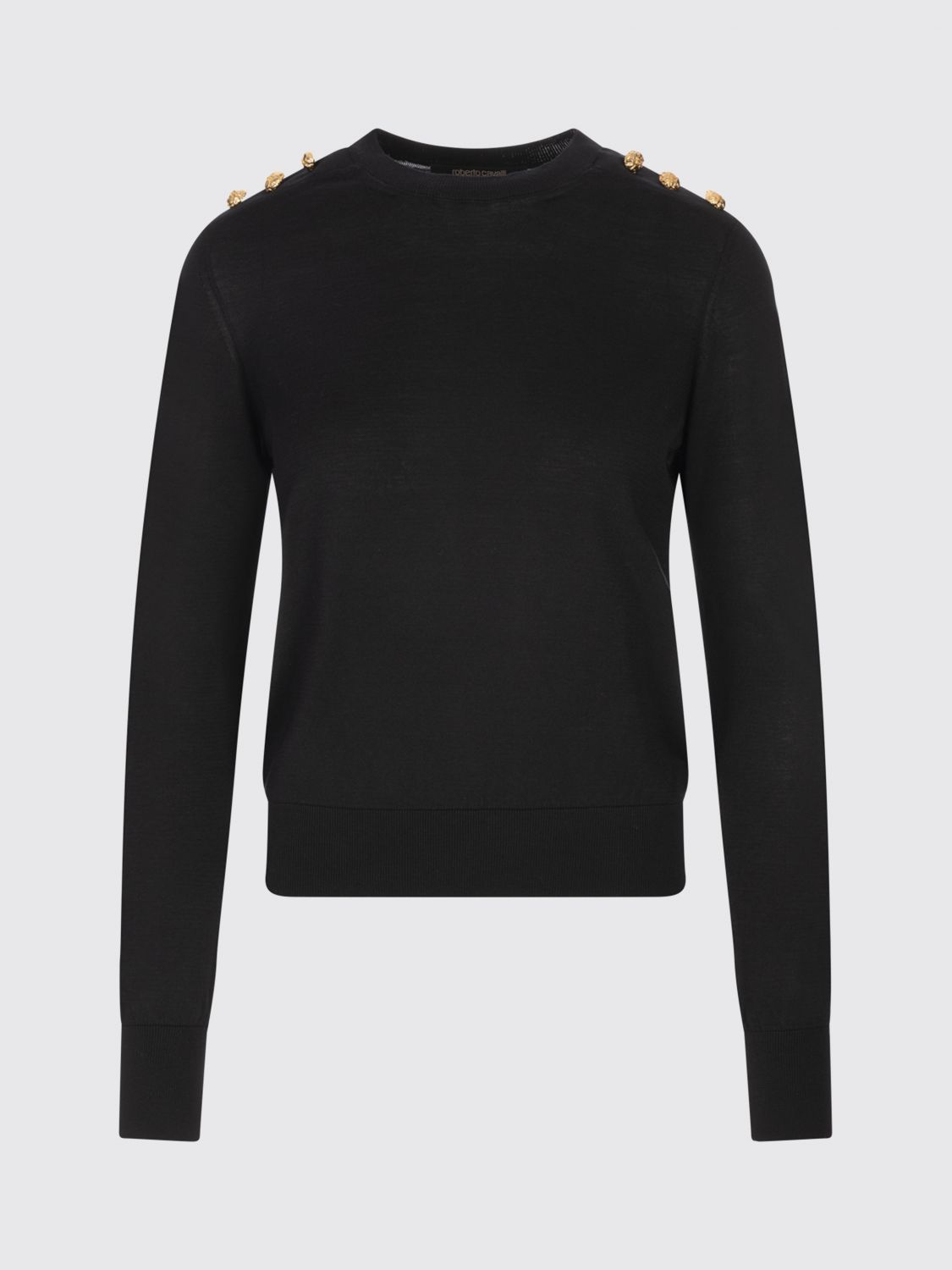 Roberto Cavalli Sweater Woman Color Black