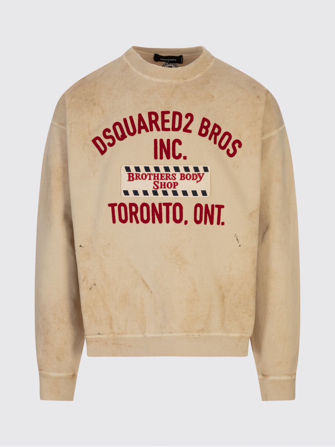 Dsquared2 Sweater  Men Color Brown In Neutral