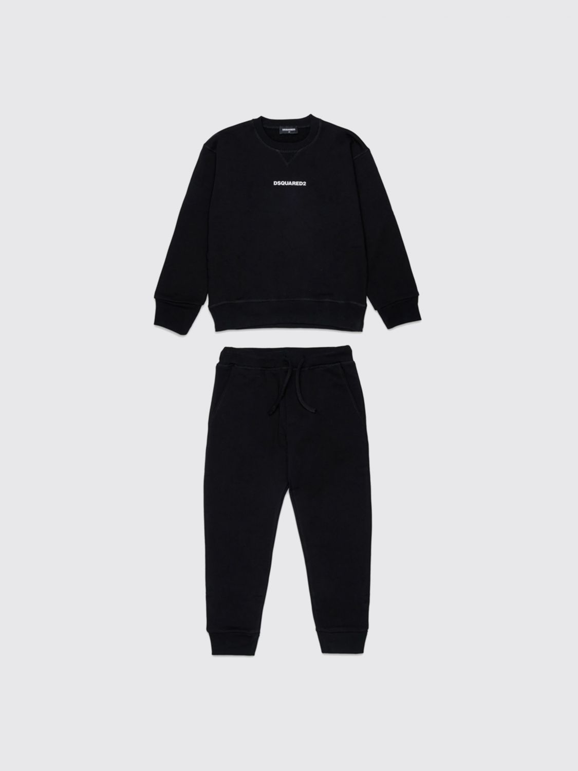 Dsquared2 Logo-print Tracksuit Set In Black