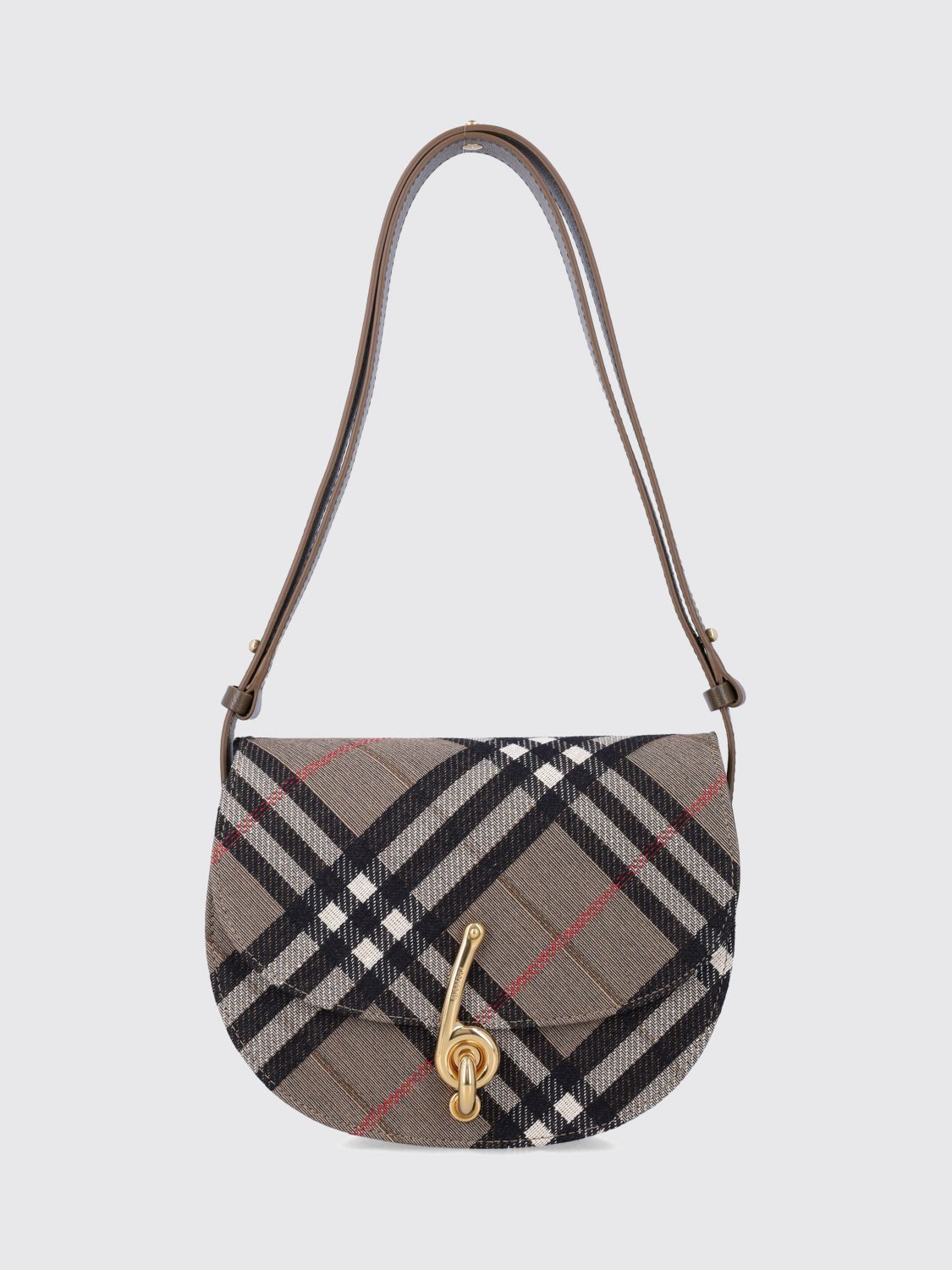 Shoulder Bag BURBERRY Woman color Brown