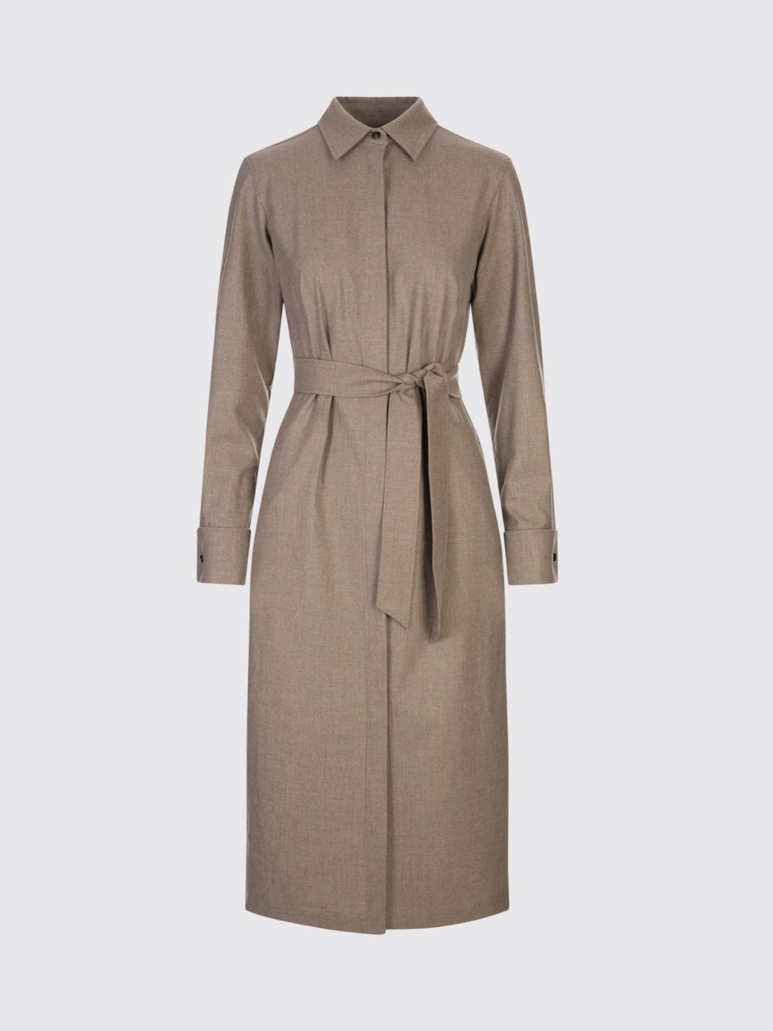 Max Mara Jumpsuit  Woman Color Brown In Gray