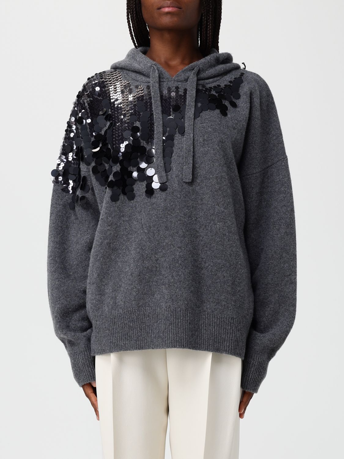 Roberto Collina Sweater  Woman Color Grey In Gray