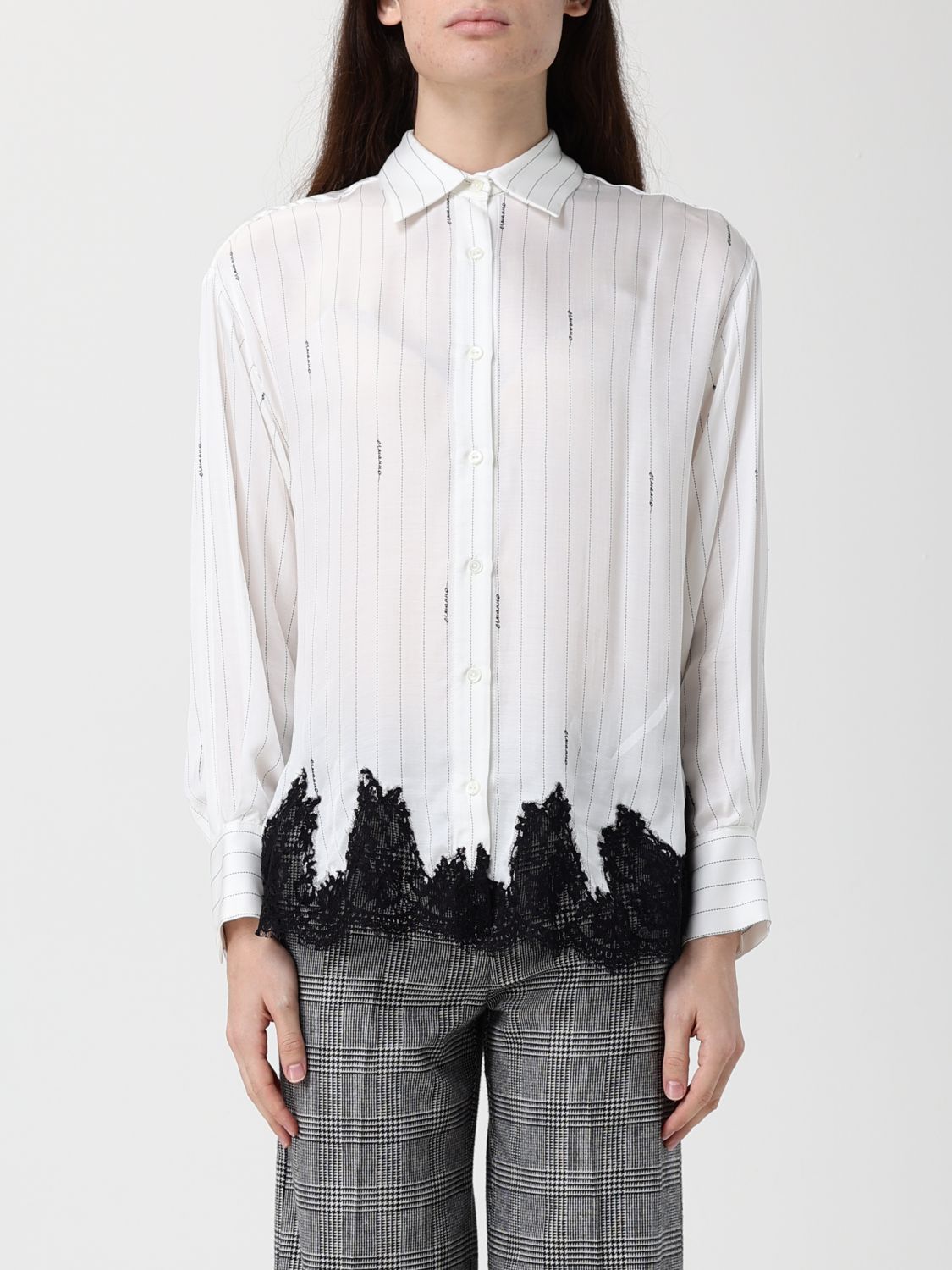 Ermanno Firenze Shirt  Woman Color White In White