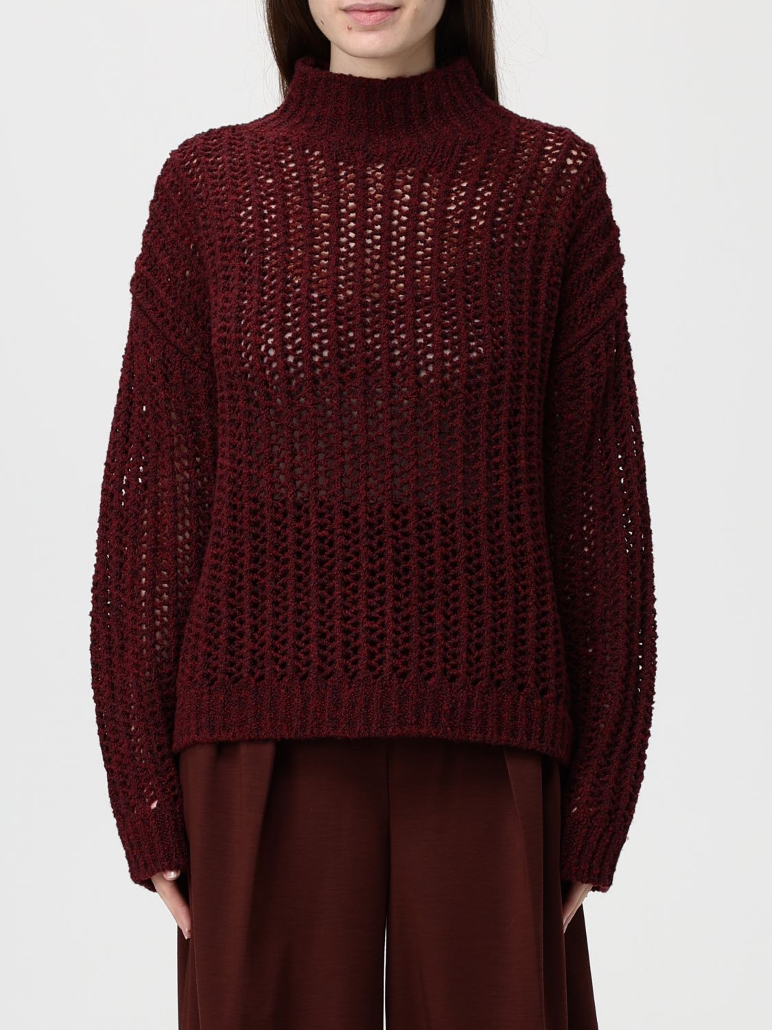 Max Mara Sweater  Woman Color Cherry In Red