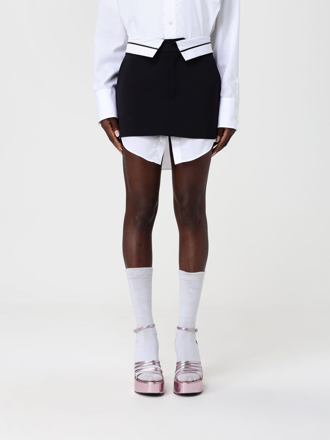 Ssheena Skirt Woman Color Black In Black