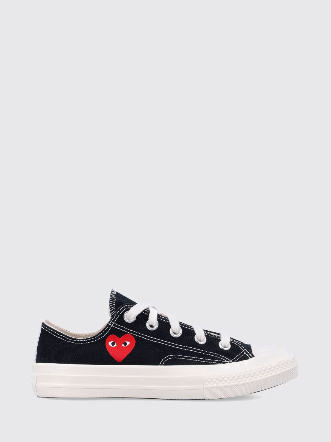 Comme Des Garçons Play X Converse Sneakers  Kids Color Black