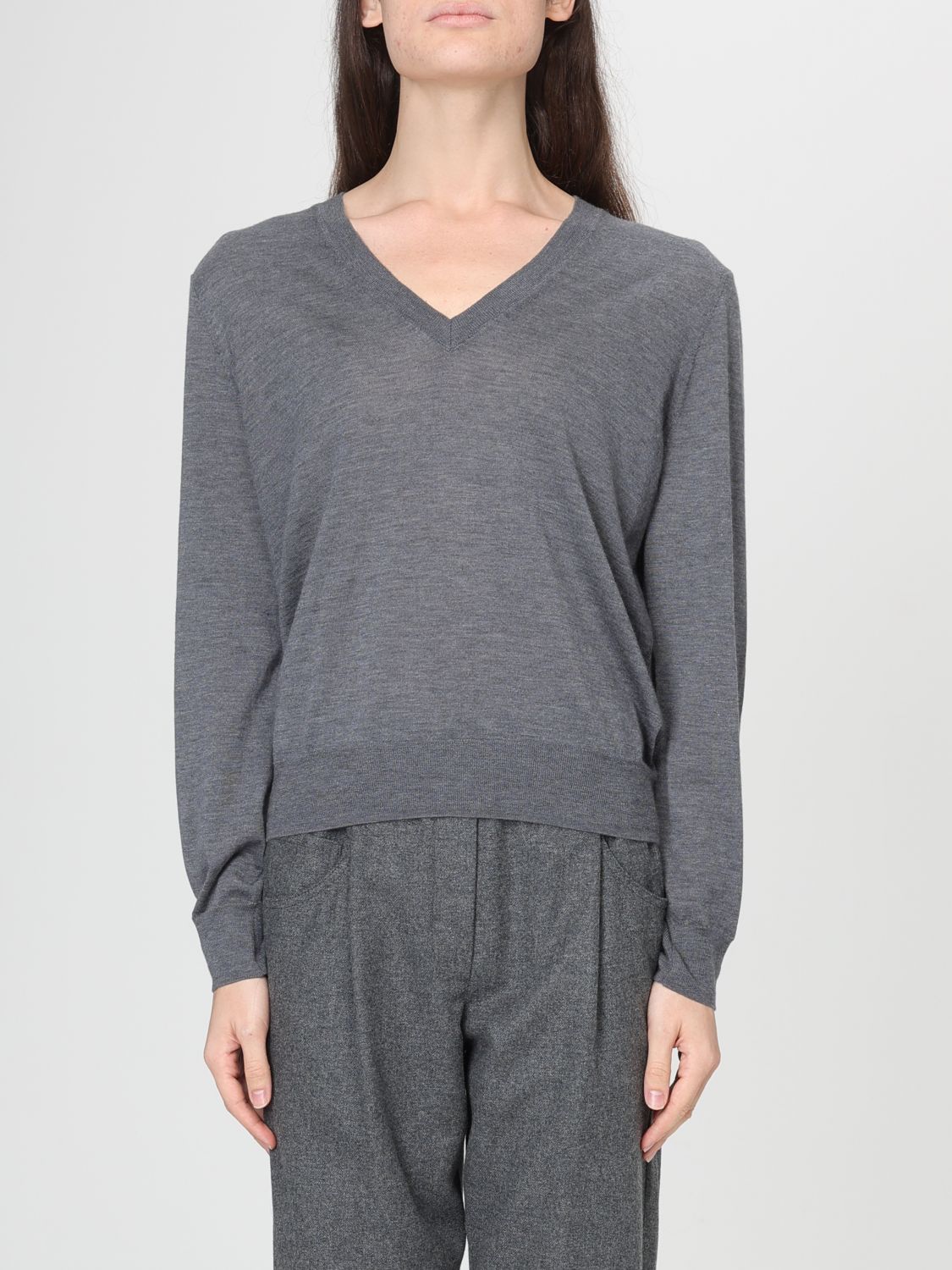 Loulou Studio Sweater Lou Lou Studio Woman Color Charcoal In Gray