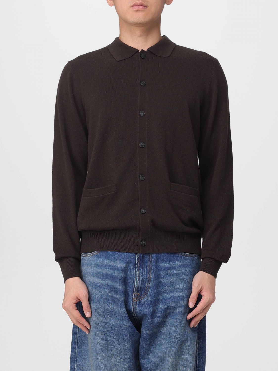 Mc2 Saint Barth Sweater Men Color Brown In Brown