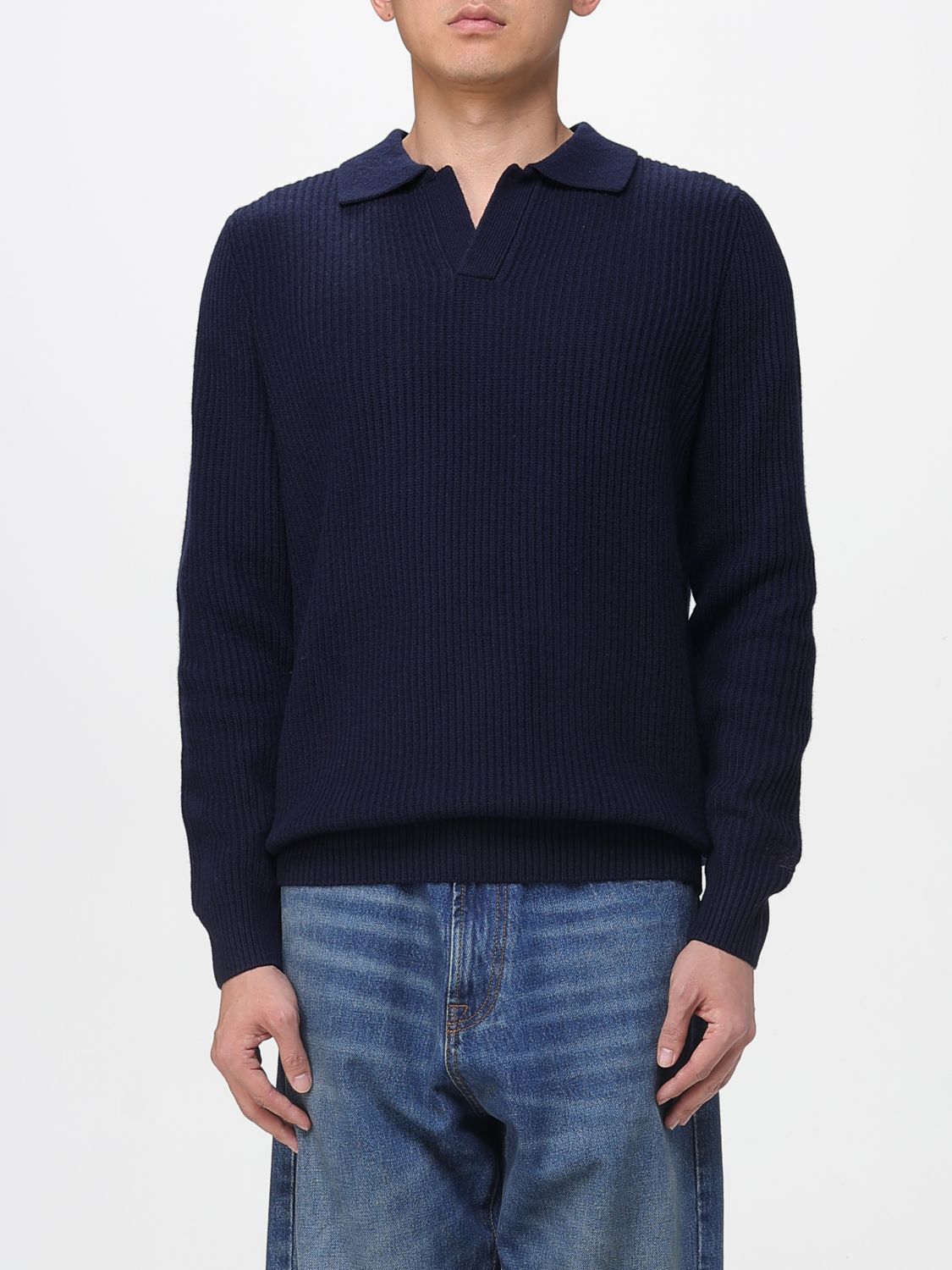 Mc2 Saint Barth Sweater Men Color Blue In Blue