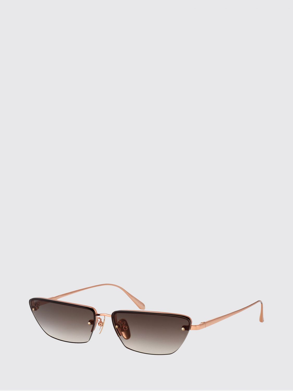 LINDA FARROW women's sunglasses color gold