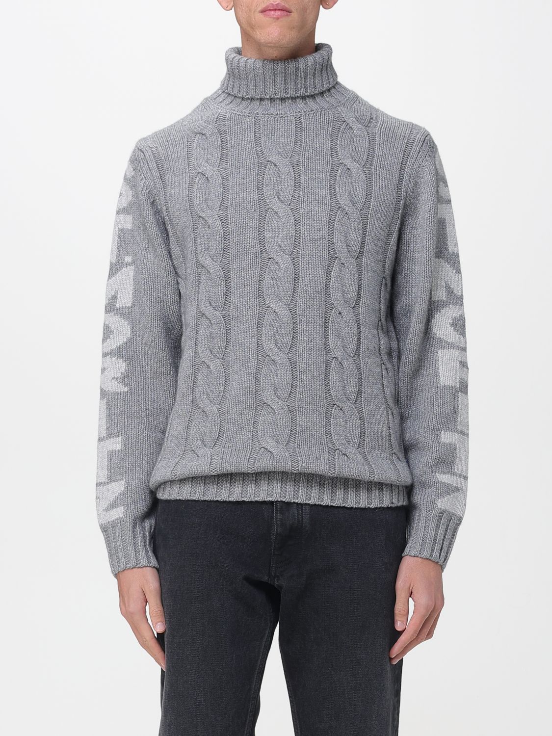 Mc2 Saint Barth Sweater Men Color Grey In Gray