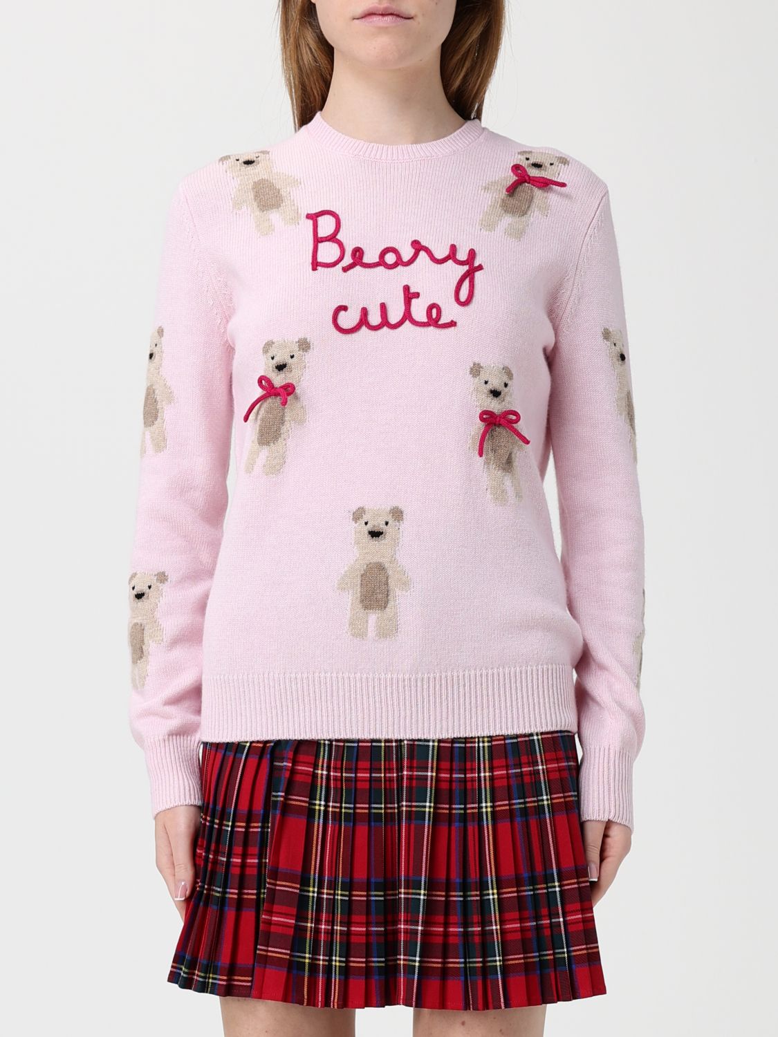 Mc2 Saint Barth Sweater  Woman Color Multicolor In Pink