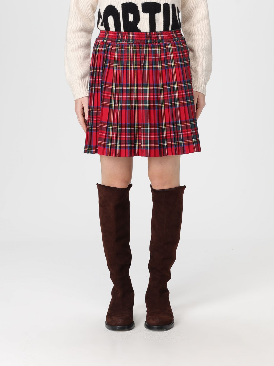 Mc2 Saint Barth Skirt  Woman Color Multicolor In Red