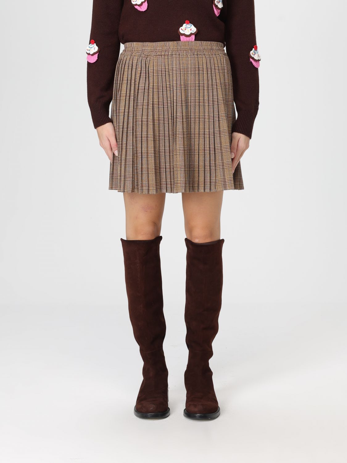 Mc2 Saint Barth Skirt  Woman Color Fa01 In Red