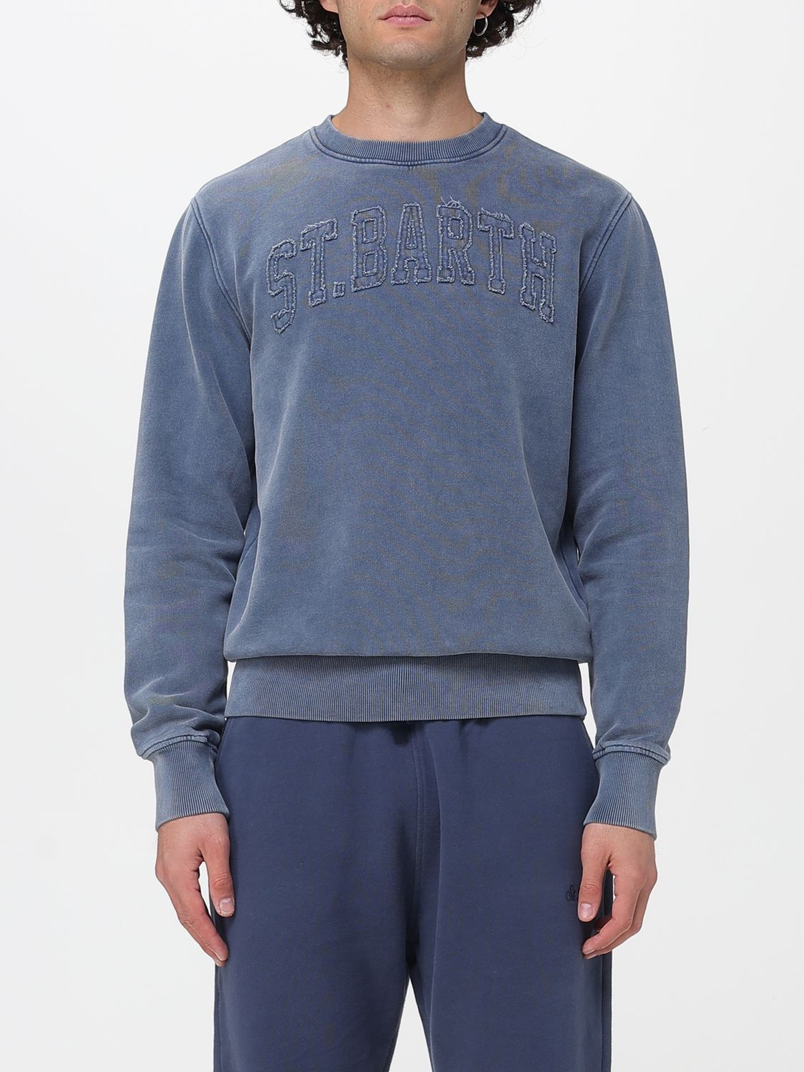 Mc2 Saint Barth Sweater Men Color Multicolor In Blue