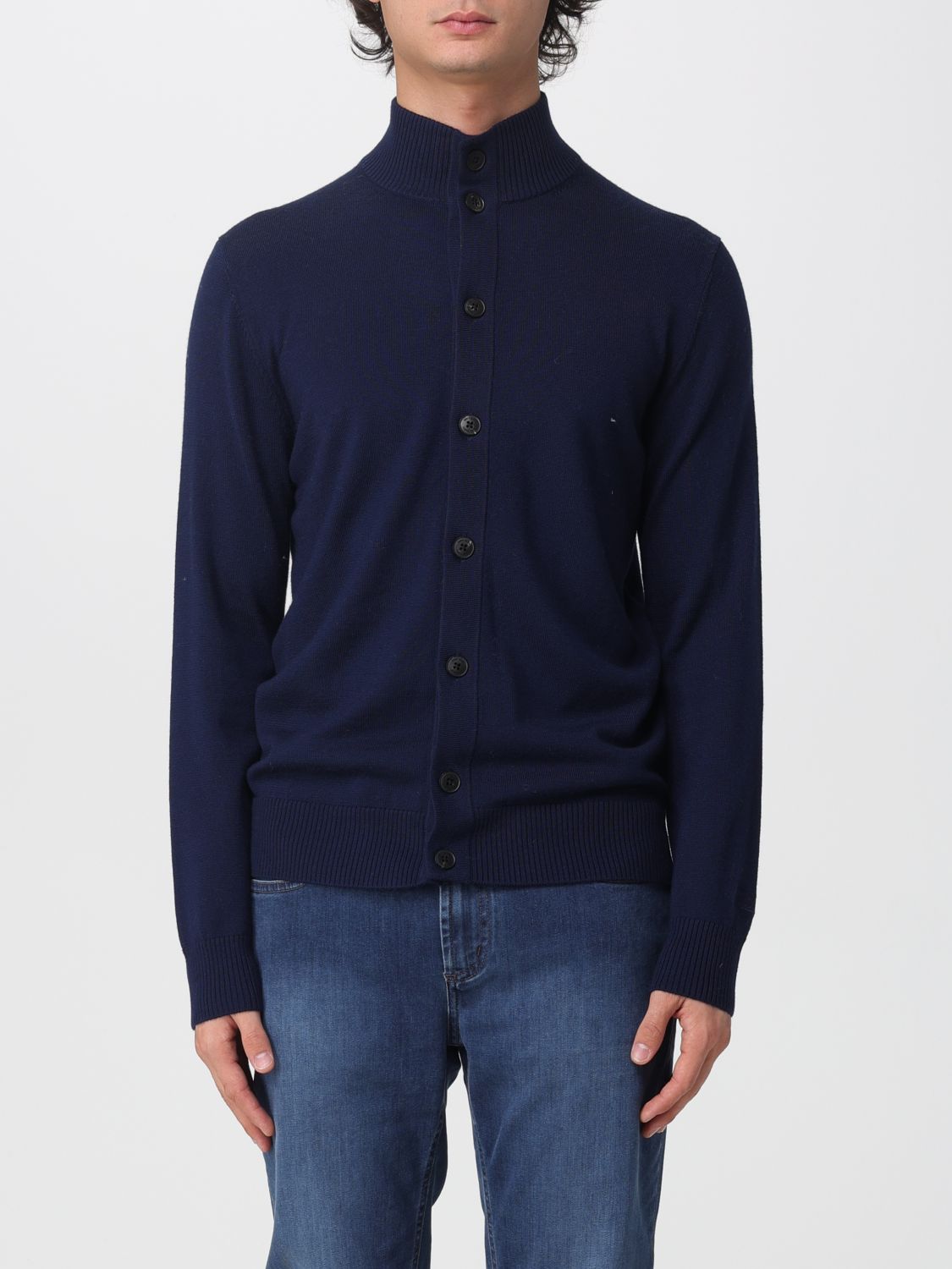 Mc2 Saint Barth Cardigan Men Color Blue In Blue