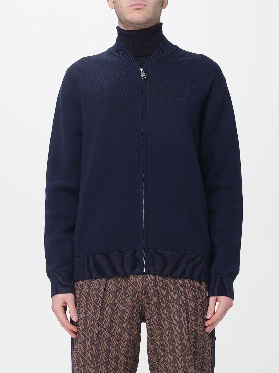 Lacoste Sweater  Men Color Navy In Blue