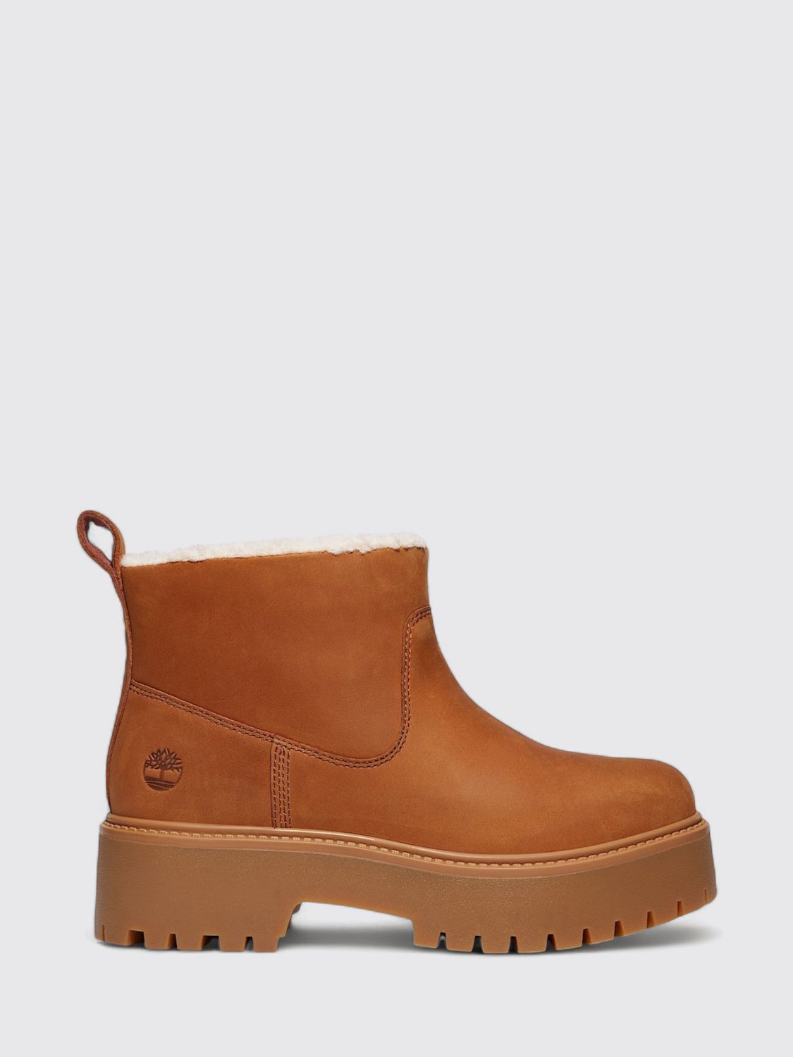Timberland Leather Boot In Brown