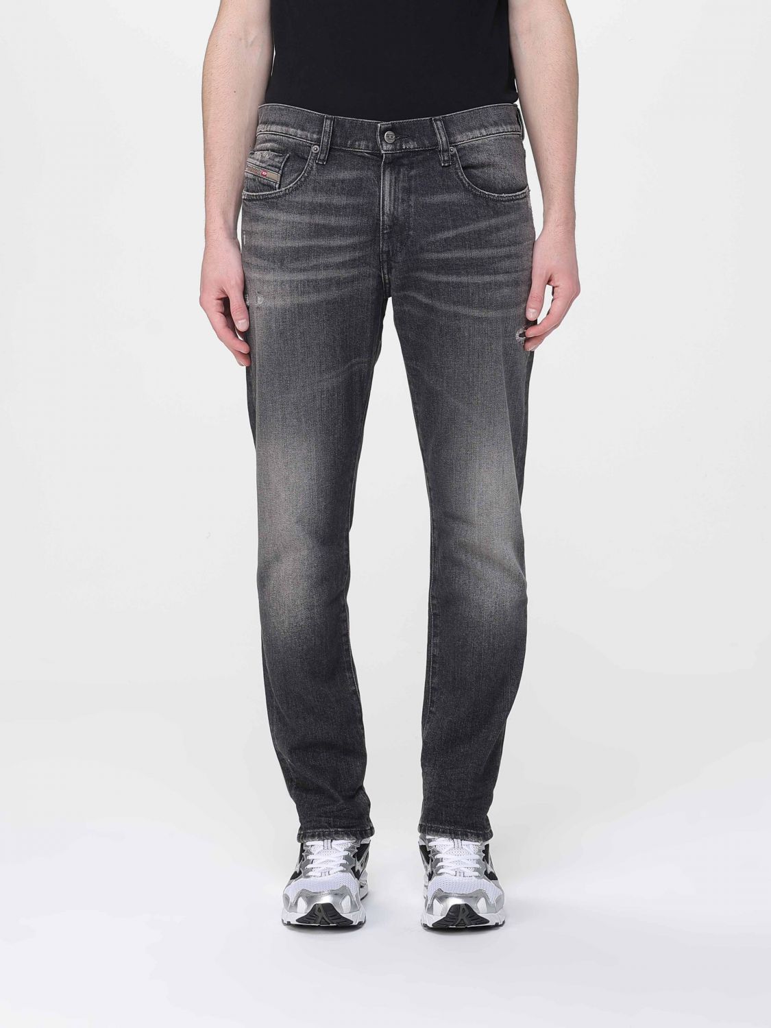 Diesel Jeans  Men Color Natural In Black