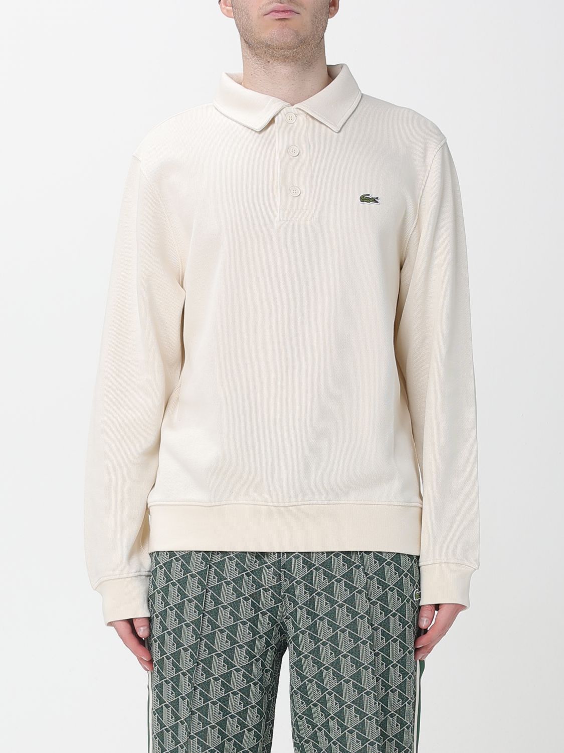 Lacoste Sweatshirt  Men Color White