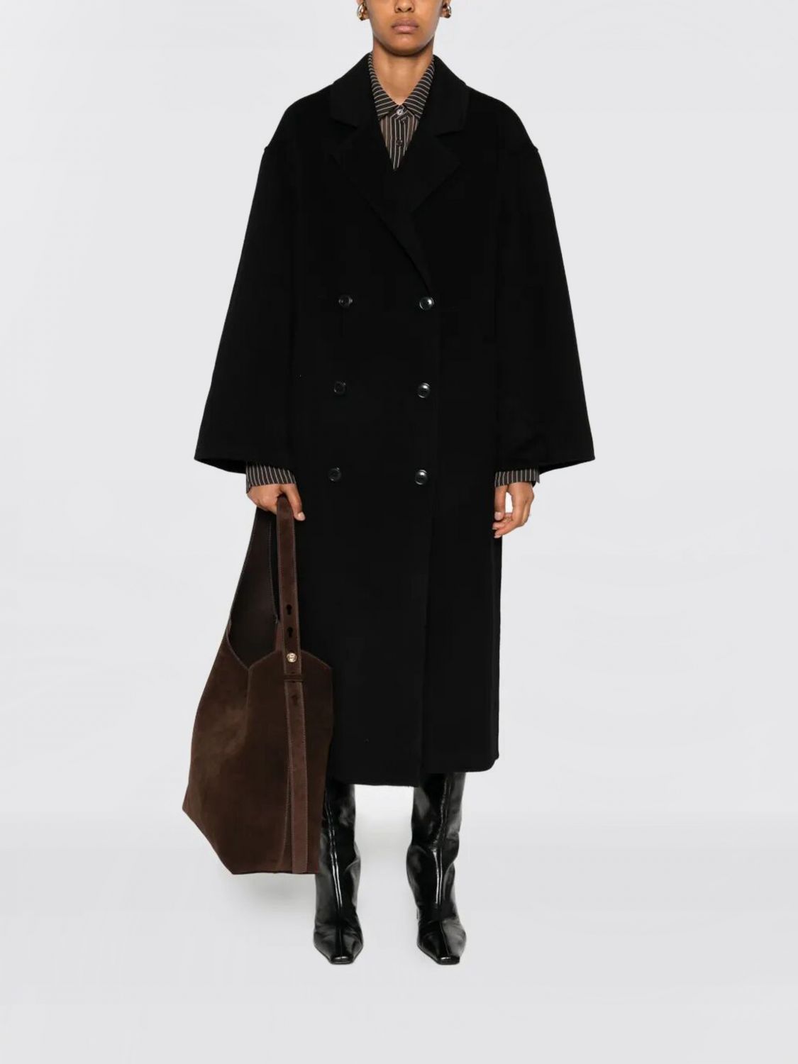 Loulou De Saison Coat  Woman Color Black