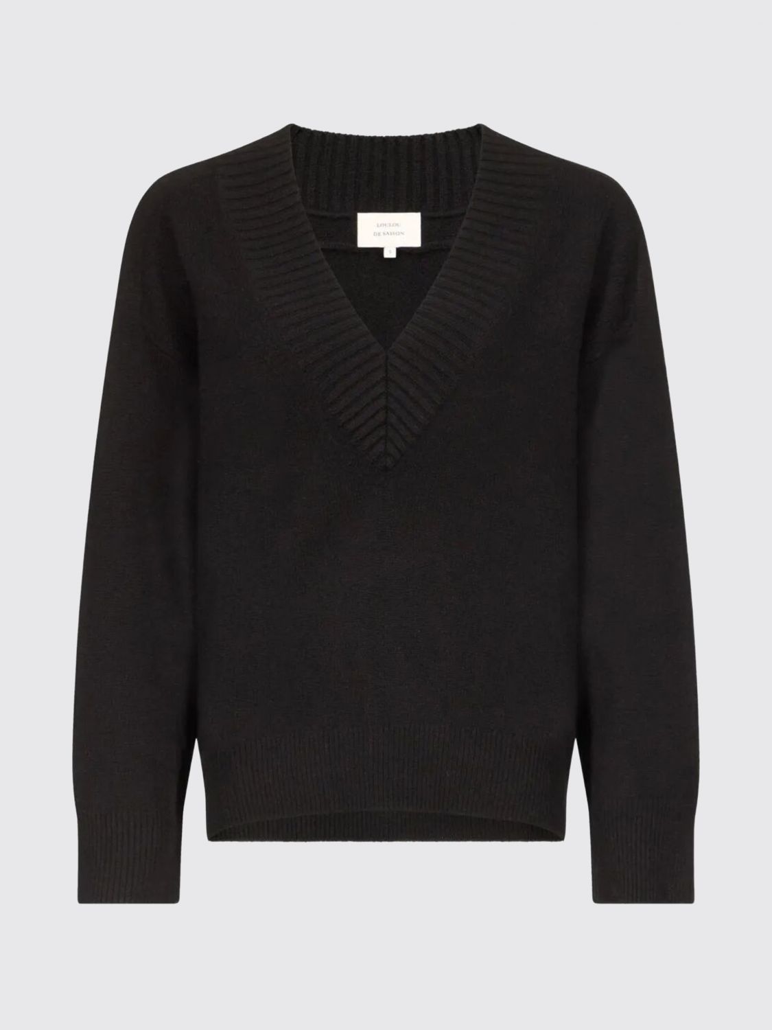 Loulou De Saison Sweater  Woman Color Black In Black