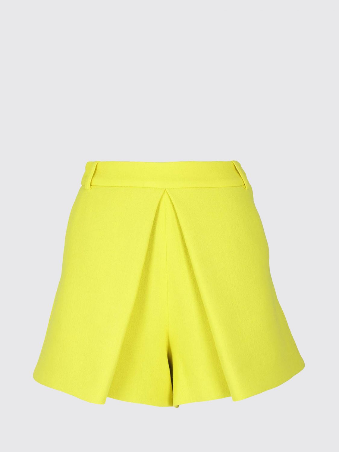 Shorts ALEXANDRE VAUTHIER Woman color Yellow
