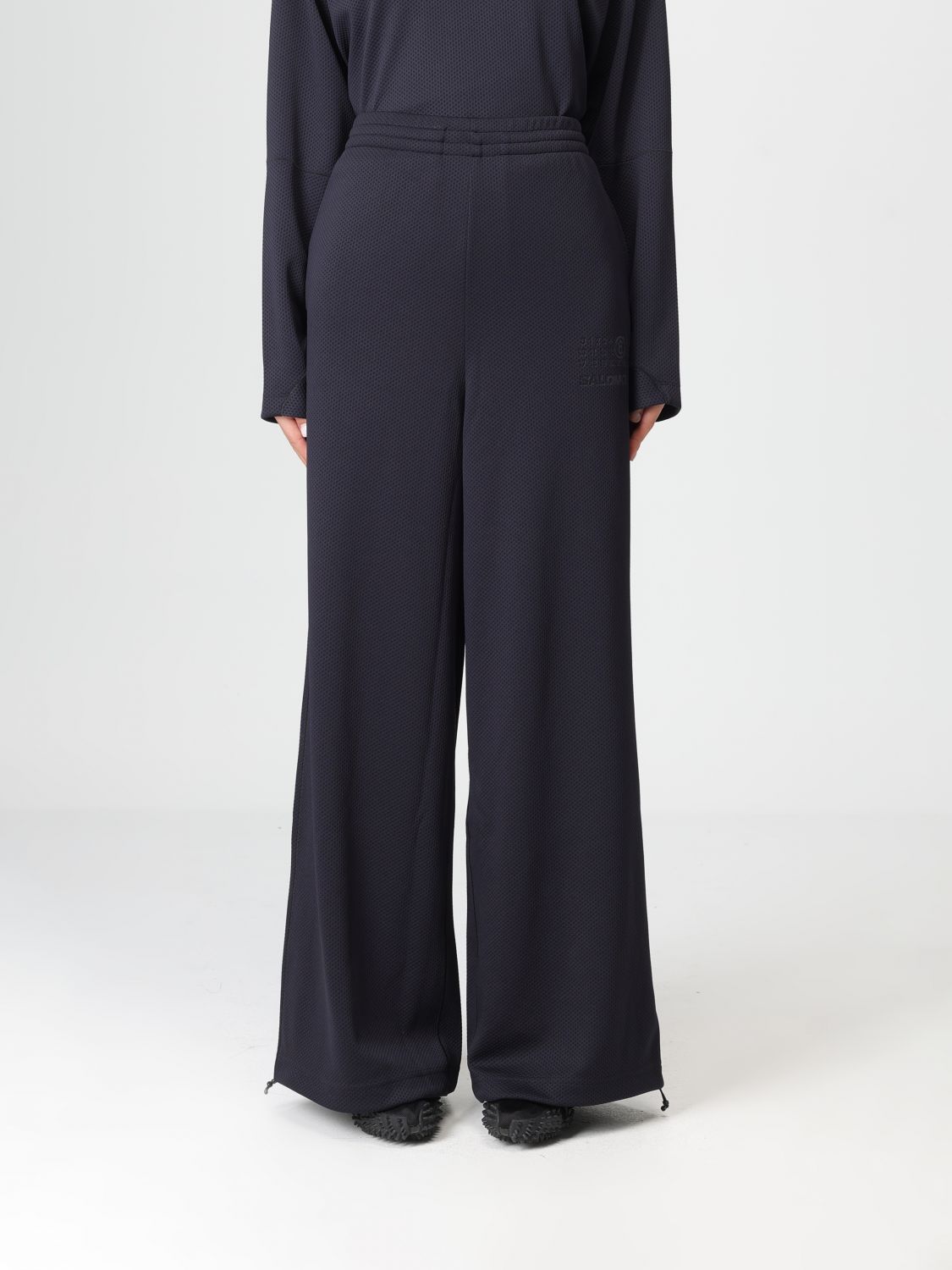 Mm6 Maison Margiela Pants Woman Color Black In Black